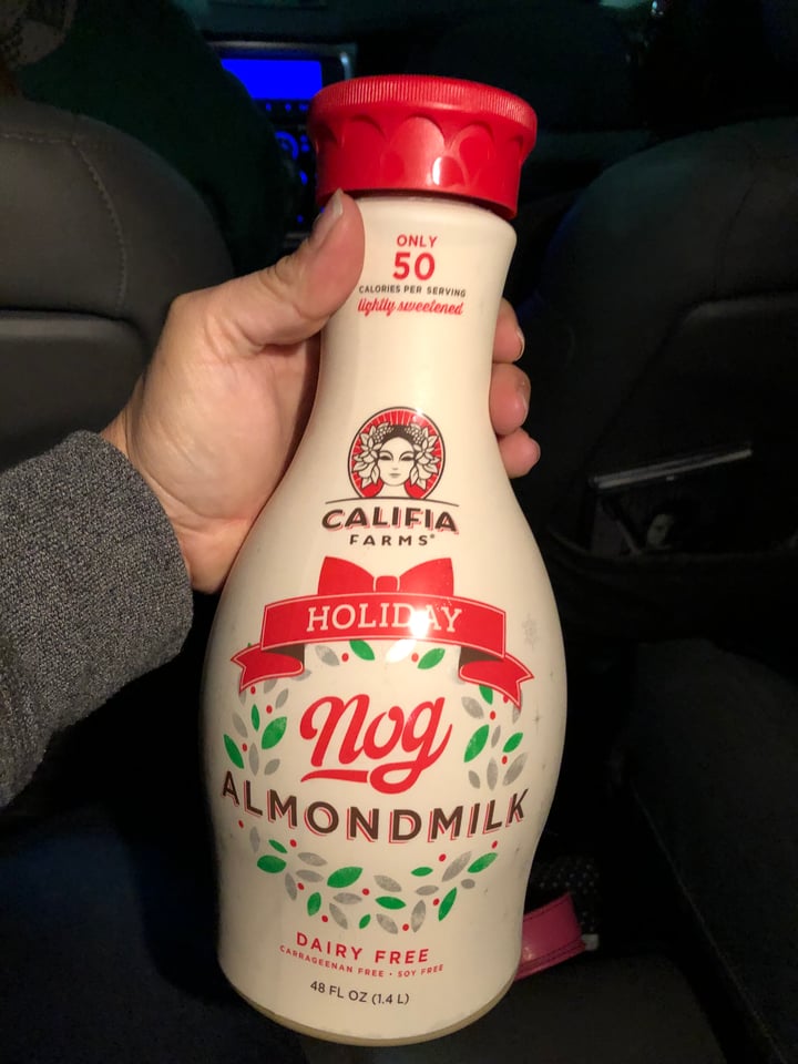photo of Califia Farms Holiday Nog shared by @michellem on  05 Dec 2018 - review