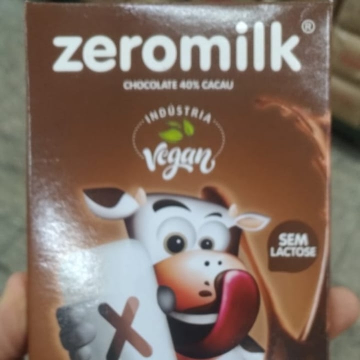 photo of Zeromilk Chocolate ao leite 40% Cacau shared by @raulg on  22 Jul 2021 - review