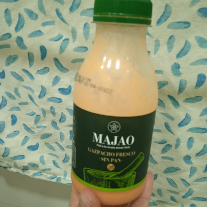 photo of Majao Gazpacho fresco sin pan shared by @dejalacorrer on  30 Mar 2022 - review