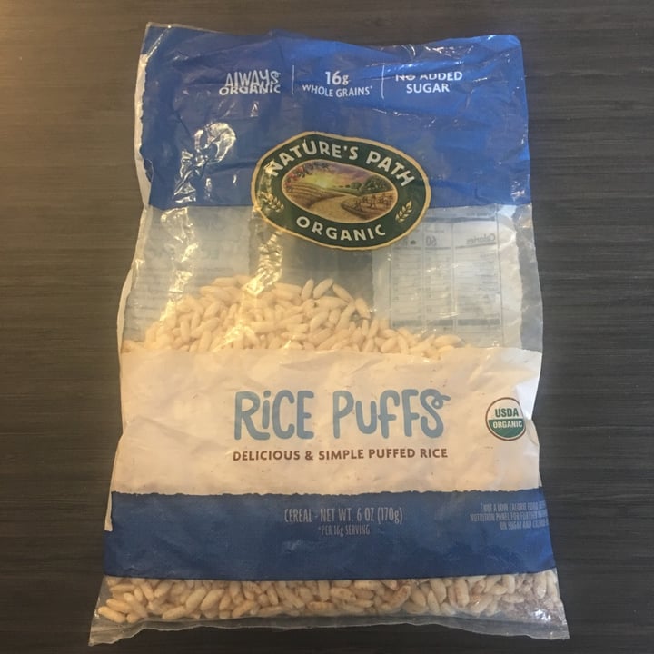 photo of Nature's Path Foods Rice Puffs shared by @uzak on  07 Jul 2020 - review