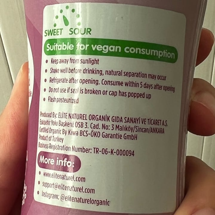 photo of Elite Organic Elite organic smoothie shared by @shaima on  23 Nov 2022 - review