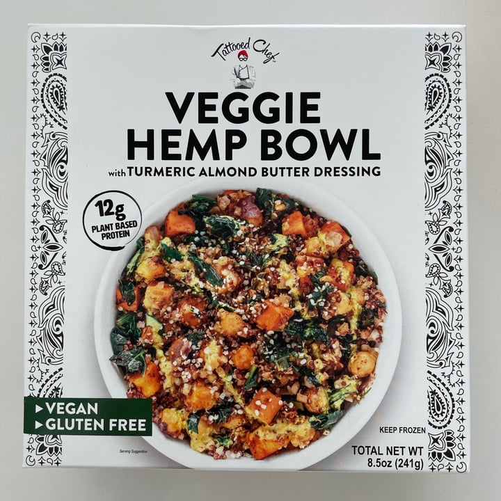 photo of Tattooed Chef Veggie Hemp Bowl shared by @delfiaguirre on  23 Aug 2021 - review