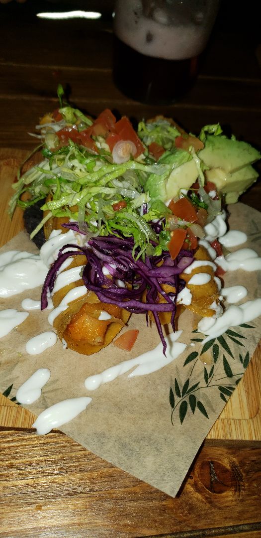 photo of Gallo Santo Flautas de boniato y patata shared by @ayveegan on  23 Jan 2020 - review