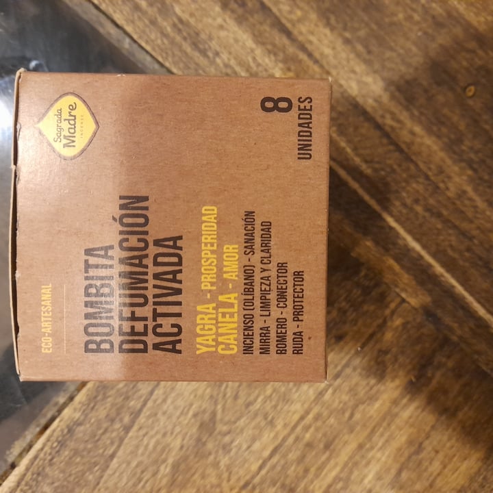 review photo of Sagrada madre Bombita Defumación Activada, Yagra-Canela shared by @gonengel on 30 Jun 2022 - review