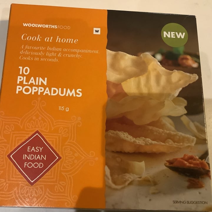 review photo of Woolworths Food Poppadums shared by @rubywatson on 23 Jun 2022 - review
