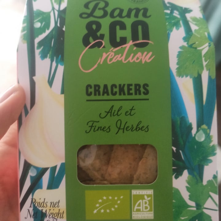 photo of bam & co crackers ail et fines herbes shared by @sorinaparis on  15 Sep 2022 - review