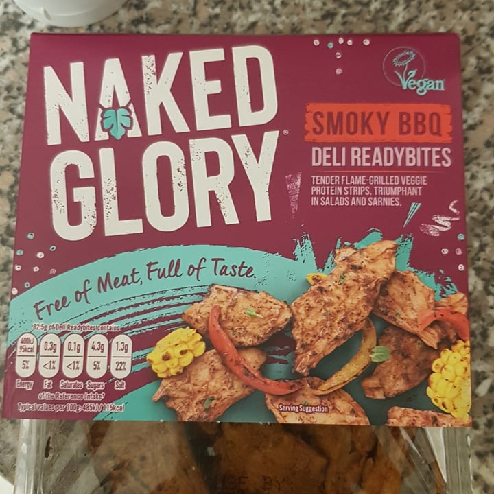 photo of Naked Glory Smokey BBQ tenderstrips shared by @veganele on  09 Jan 2021 - review