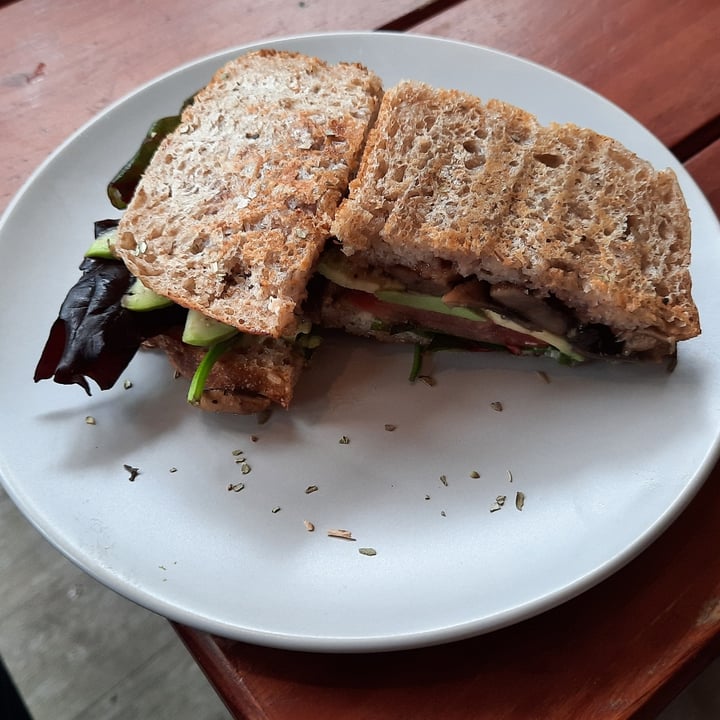 photo of Earth Deli Bubbling Mushroom Toastie shared by @chrisl on  05 Sep 2020 - review