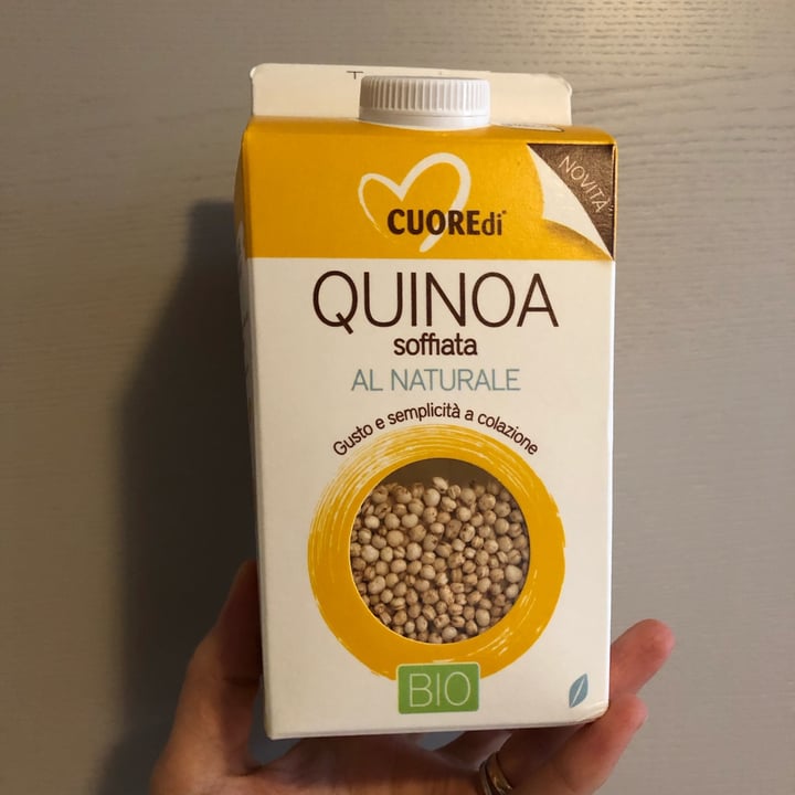 review photo of Cuore di Quinoa soffiata BIO shared by @eloelo27 on 03 Dec 2021 - review