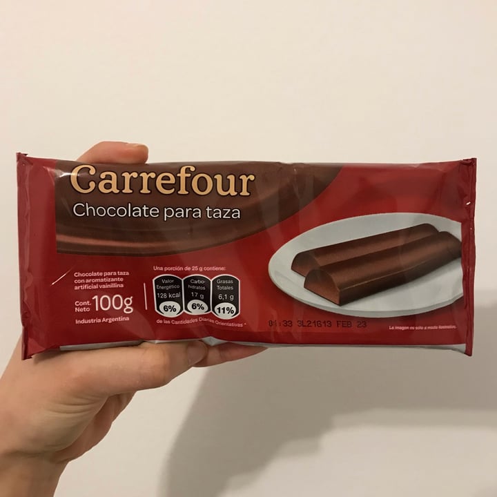 photo of Carrefour Chocolate para taza shared by @jjazcuello on  11 Nov 2021 - review