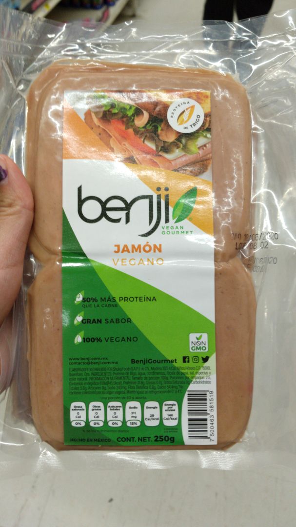 review photo of Benji Vegan Gourmet Jamón Vegano shared by @aleinad on 22 Mar 2020 - review