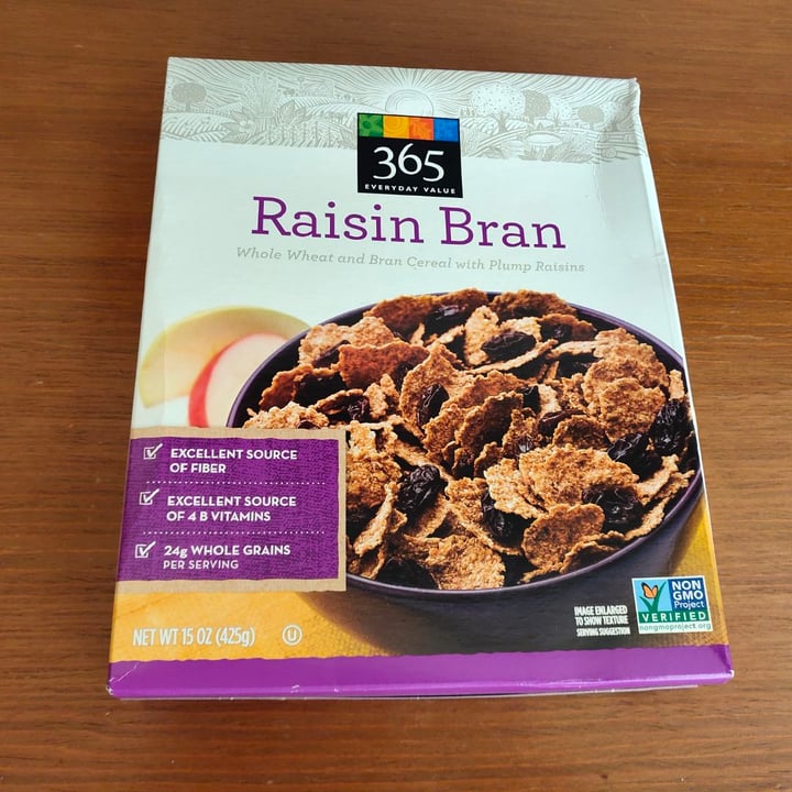 photo of 365 Whole Foods Market Raisin bran shared by @stevenneoh on  01 Feb 2020 - review