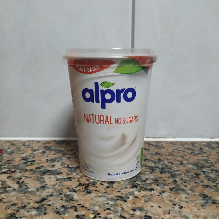 photo of Alpro Plain No Sugars shared by @marialorodrigues on  28 Nov 2022 - review