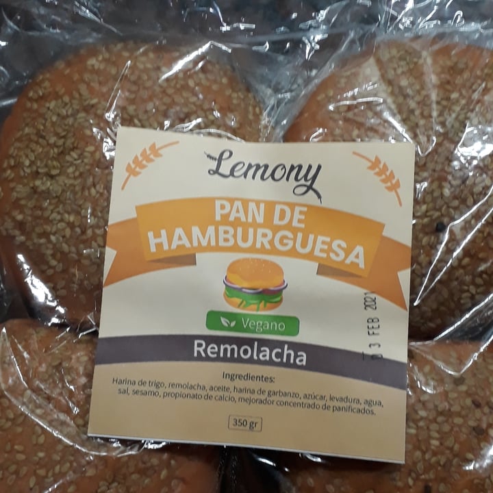 photo of Lemony Pan para hamburguesa shared by @bailarinavale on  03 Feb 2021 - review