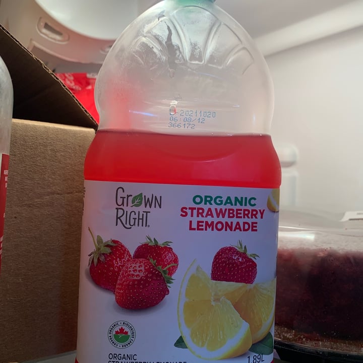 photo of Grown Right Organic Strawberry Lemonade shared by @nicoleannette on  30 Jun 2021 - review