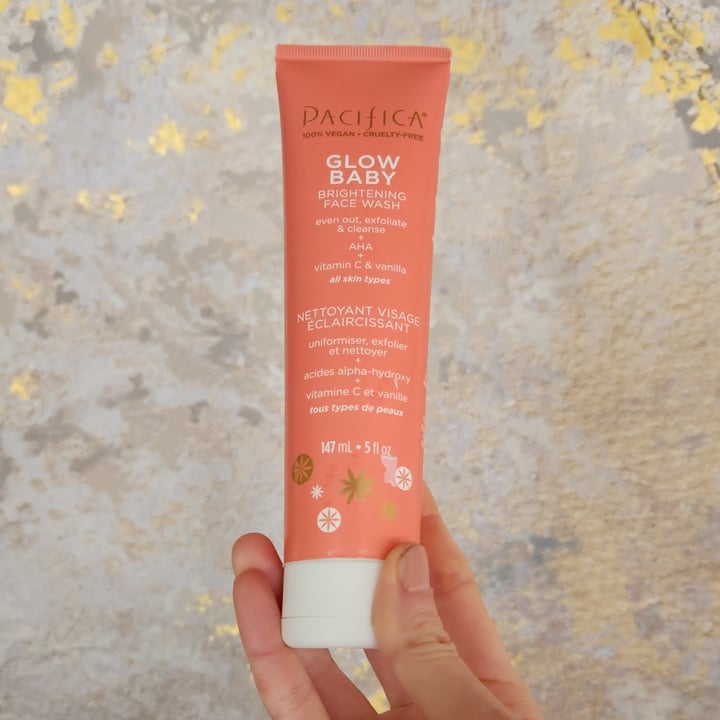 photo of Pacifica Glow baby brightening face wash shared by @rosieb33 on  28 Dec 2022 - review