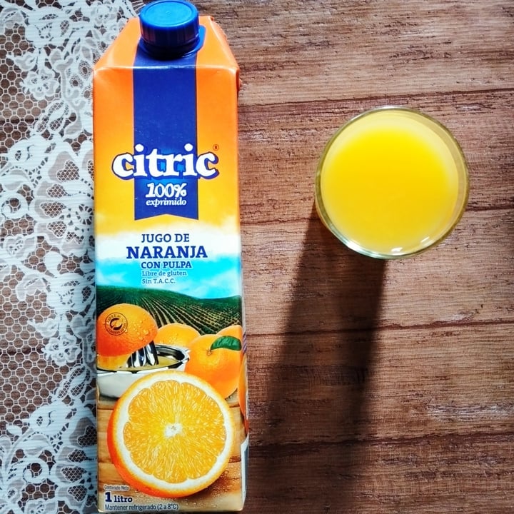 photo of Citric Jugo de naranja Con Pulpa shared by @vickycorrea on  09 Sep 2021 - review