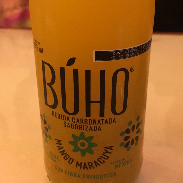 photo of La Pitahaya Vegana Soda Búho Mango-maracuyá shared by @dh on  05 Aug 2022 - review