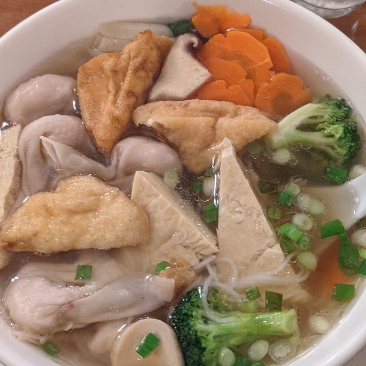 photo of Seasoned Fusion Tastes Vegan Wonton Soup shared by @jkozushka on  09 Jan 2021 - review