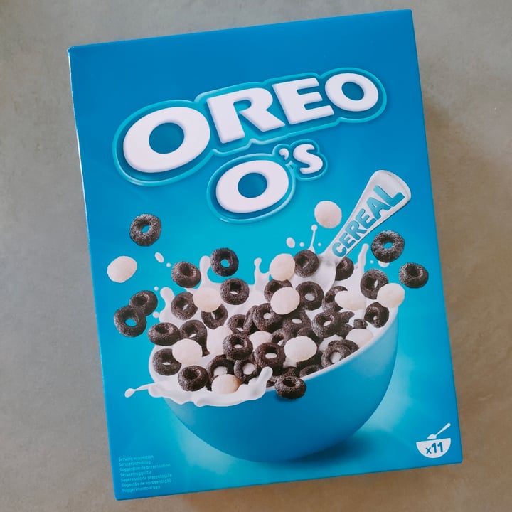 photo of  Mondelēz International Cereal O's shared by @veganadvisor on  17 Jun 2022 - review