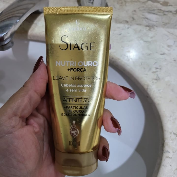 photo of leave-in leave-in nutri ouro shared by @ingridduque on  10 May 2022 - review