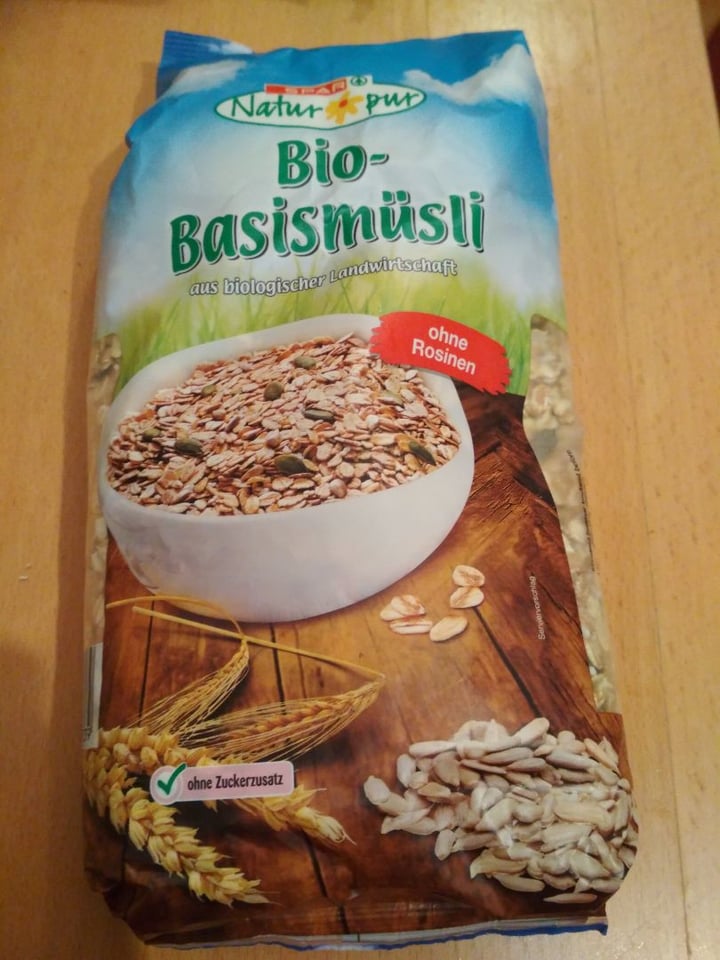 review photo of Spar Natur pur Bio Basis Müsli shared by @apalaciosr on 21 Mar 2020 - review