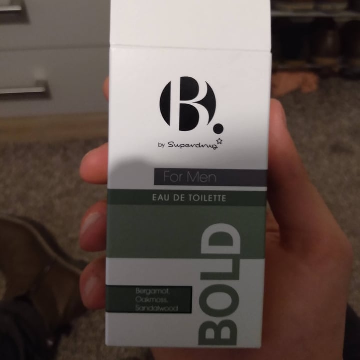 photo of Superdrug Store plc Bold Fragrance For Men shared by @thedappervegan on  23 May 2021 - review