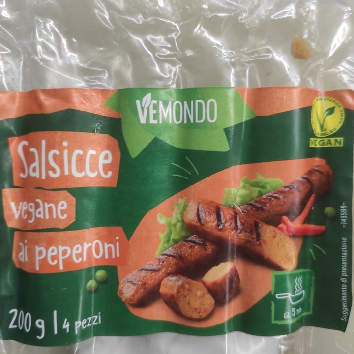 review photo of Vemondo Salsicce ai Peperoni shared by @gipeppia on 28 Sep 2022 - review