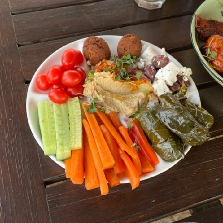 photo of Asher's Corner Cafe @ Ashers Farm Sanctuary The Greek platter shared by @teachermrsg on  20 Jun 2021 - review