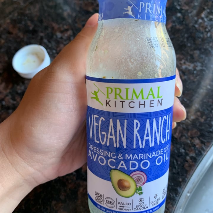 photo of Primal Kitchen Vegan Ranch Dressing shared by @veghui on  02 Oct 2021 - review