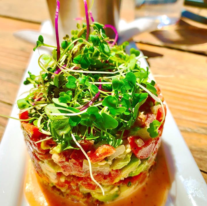 photo of Coach and Horses (Temporarily closed) Ahimi Tartare shared by @veganonthego on  22 Jun 2019 - review