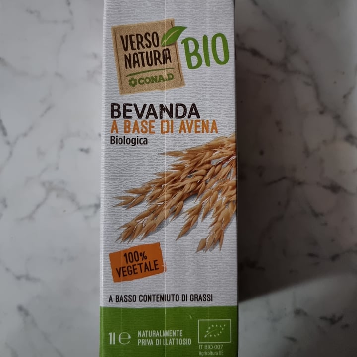 photo of Verso Natura Conad Veg Bevanda a Base Di Avena shared by @shoilycaiola on  24 Mar 2022 - review