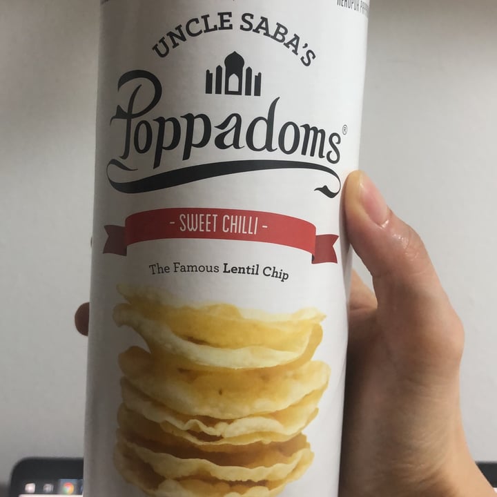 review photo of Uncle Saba's Poppadoms Sweet Chilli shared by @lyfeofthej on 17 Aug 2020 - review