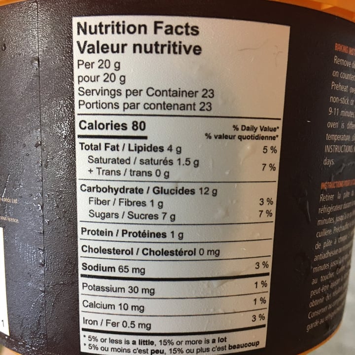 review photo of Sweets from the Earth Chocolate Chip Cookie Dough shared by @briannag on 17 Jun 2021 - review