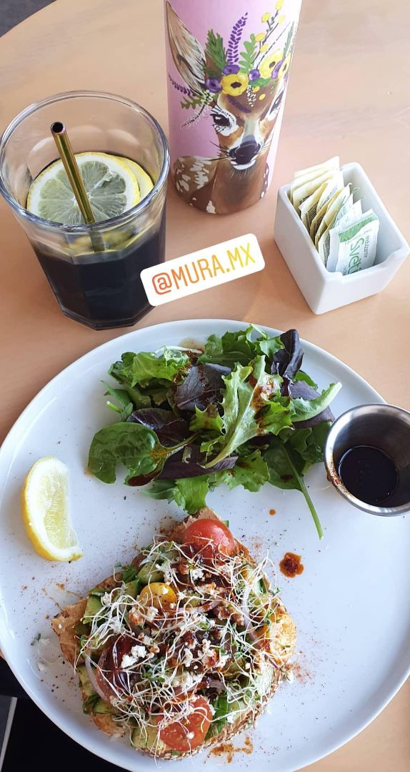 review photo of Mura press&coffee Humus Toast shared by @vanessadelafuente on 24 Jun 2019 - review