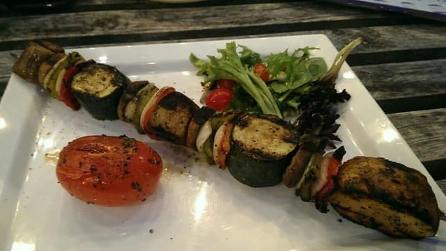 菜肴“Veggie Kebab”的照片