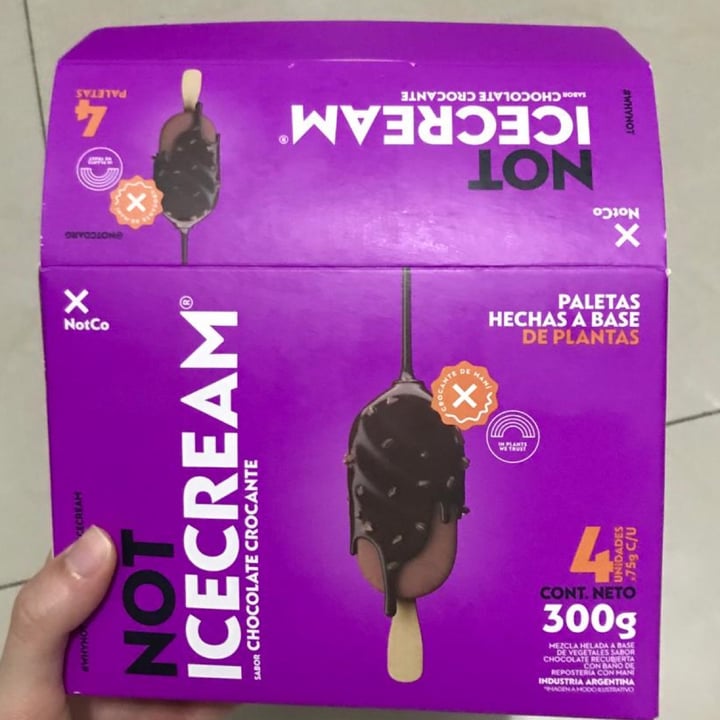 review photo of NotCo Not Icecream Chocolate Crocante shared by @greencharlie on 26 Dec 2021 - review