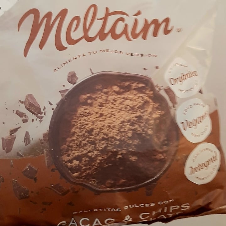 photo of Meltaím Cookies de Cacao & Chips de Chocolate shared by @aguimoreno on  31 Dec 2021 - review