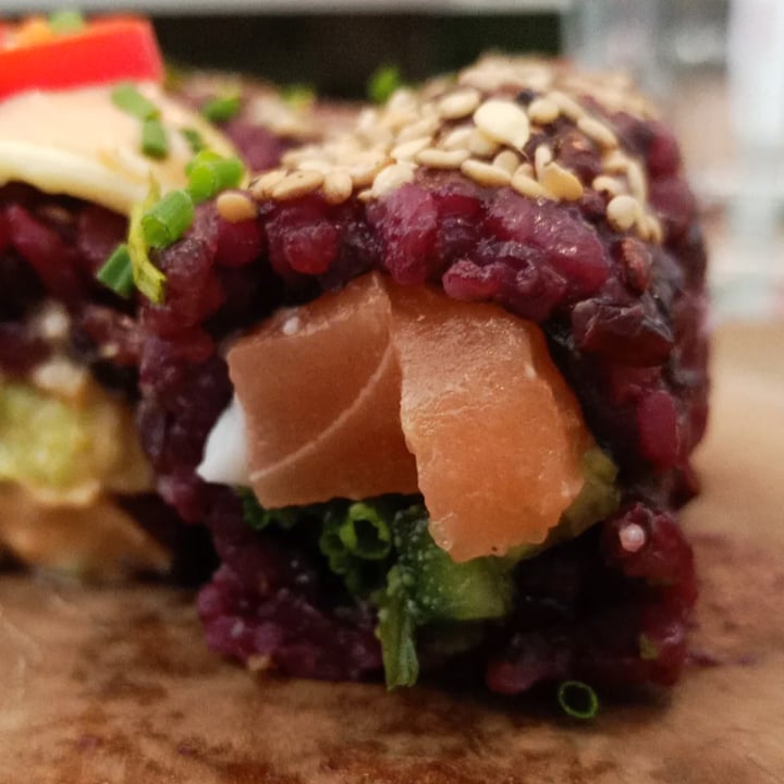photo of Vegan Sushi Bar Vegan Salmon shared by @marsss on  09 Jul 2022 - review