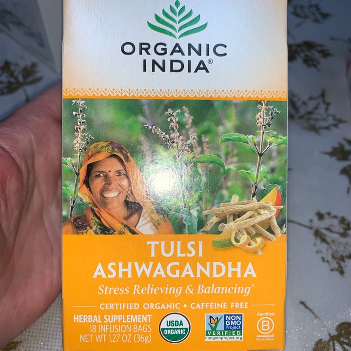 photo of Organic India Tulsi Ashwagandha shared by @usa-ute on  22 Sep 2022 - review