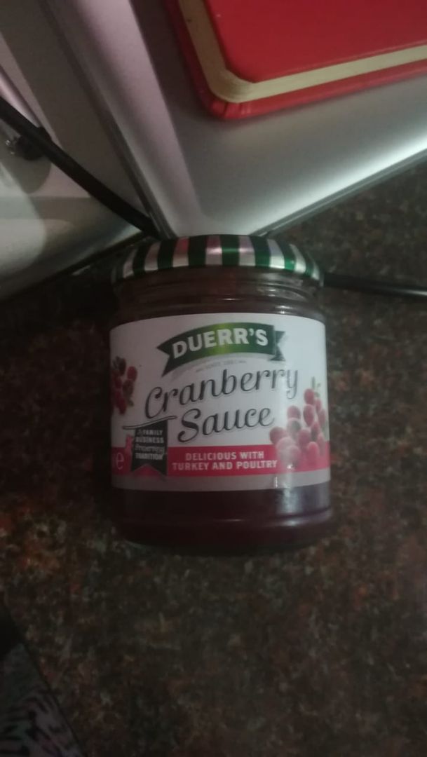 photo of Duerr's Cranberry Sauce shared by @rosebud on  08 Jan 2020 - review