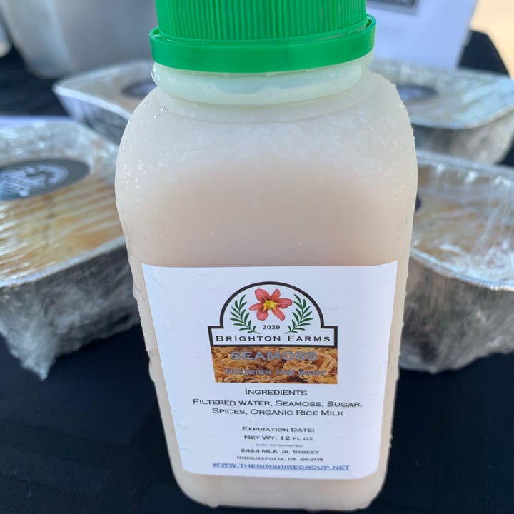 photo of Brighton Farms Sea Moss Drink shared by @deades0125 on  19 Jun 2021 - review