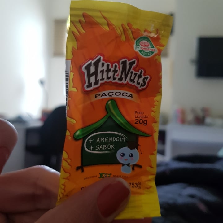 photo of Hitt Nuts paçoca shared by @barbarizar on  28 Jun 2022 - review