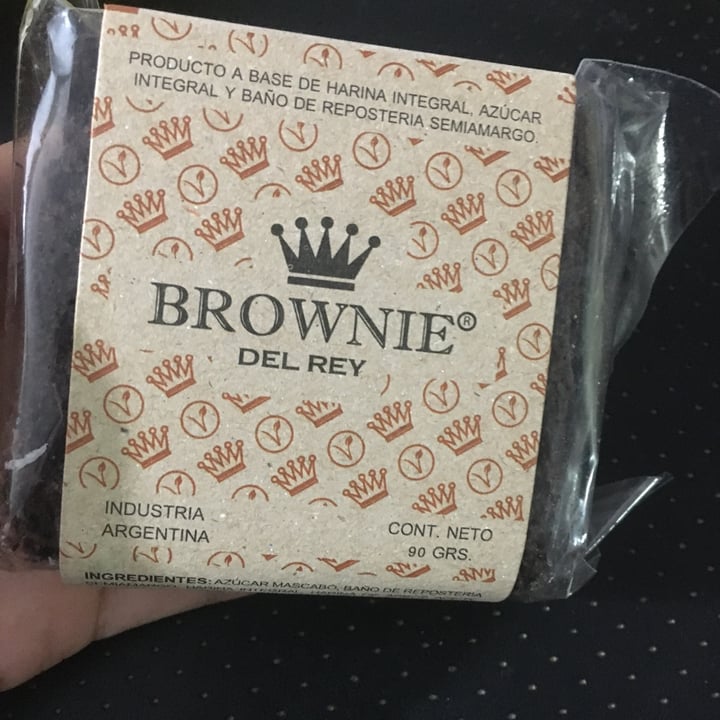 photo of Brownie del Rey Brownie con Naranja shared by @camiivegan on  13 Aug 2022 - review