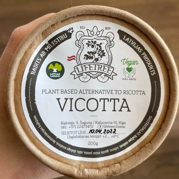 photo of Lifetree Vicotta shared by @robyburba on  14 Apr 2022 - review