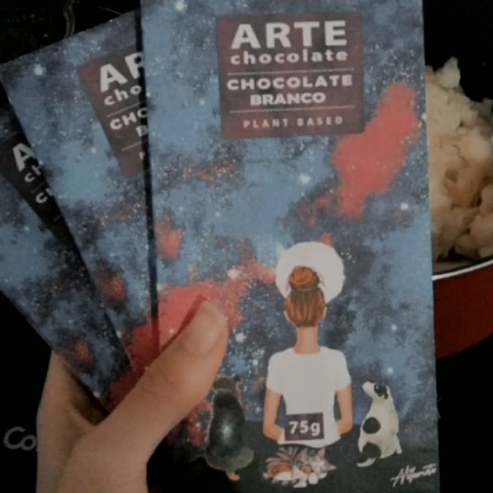 photo of Arte Chocolate chocolate branco shared by @letsverissimo on  09 Jun 2022 - review