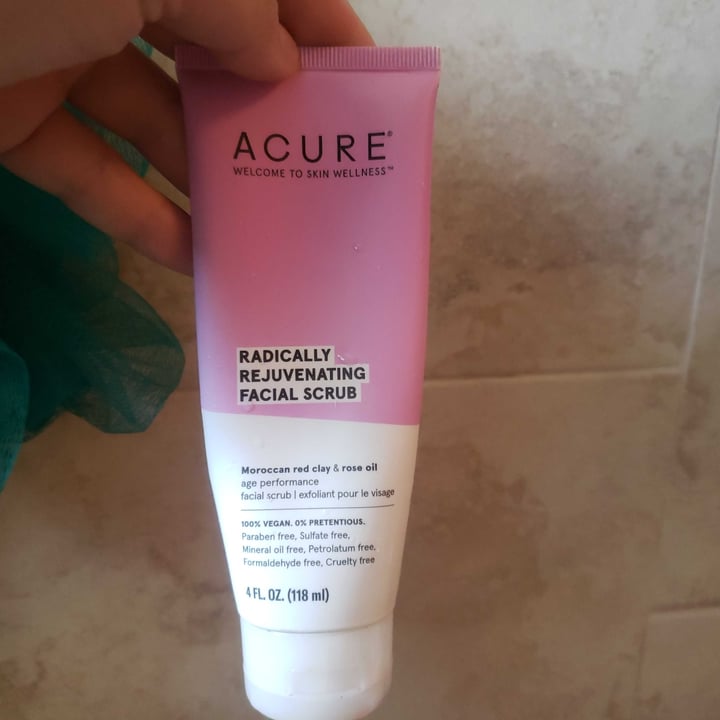 photo of Acure Acure Rejuvenating Facial Scrub shared by @amakarick on  29 Aug 2021 - review