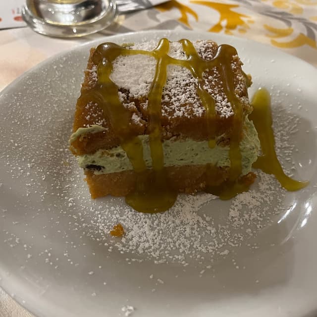 「Dolce al pistacchio」の料理の写真