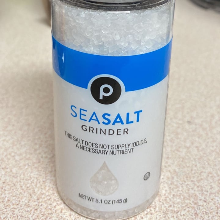 photo of Public Goods Sea Salt shared by @pbogert on  16 Feb 2022 - review
