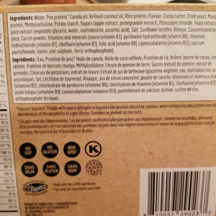 photo of Beyond Meat Beyond Burger Plant-Based Patties shared by @lexi-pie on  30 Sep 2021 - review